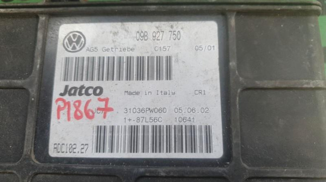 Calculator ecu Volkswagen Sharan (2000-2010) 09b927750