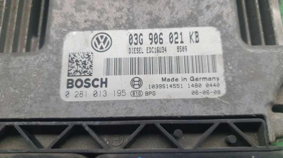 Calculator ecu Volkswagen Touran (2003->) 0281013195
