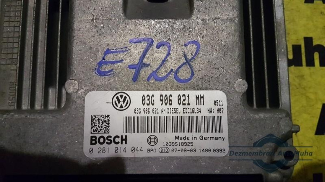 Calculator ecu Volkswagen Touran (2003->) 03G906021MM