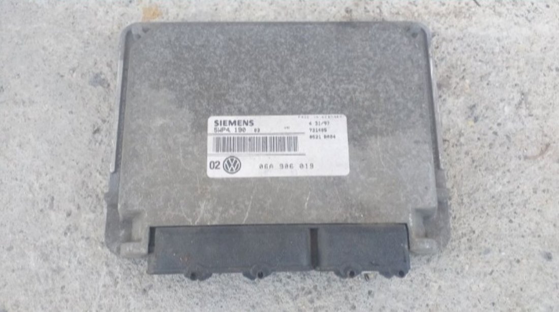 Calculator ecu vw golf 4 1.6 SR cod-06A906019