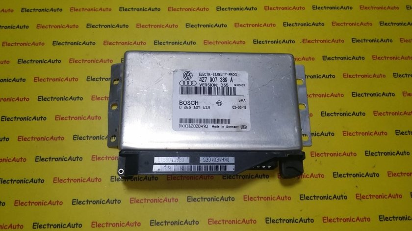 Calculator ESP Audi A6 Allroad 4Z7907389A