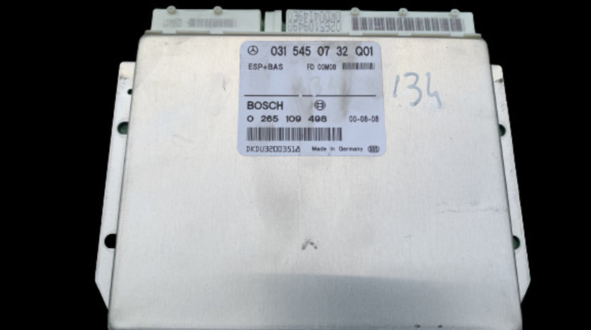 Calculator ESP+BAS Cod: 0315450732 Mercedes-Benz E-Class W210/S210 [facelift] [1999 - 2002] Sedan E 200 CDI AT (115hp) MERCEDES-BENZ E-CLASS (W210) 06.1995 - 08.2003 E 200 CDI