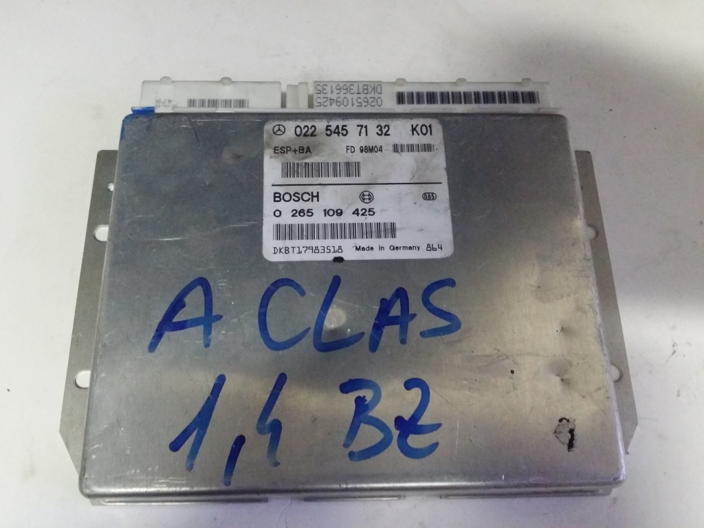 Calculator ESP BAS MERCEDES A CLAS 1.4 0225457132, 0265109425