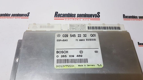 Calculator ESP BOSCH MERCEDES-BENZ W210 0 265 109 469 / 0265109469 / 029 545 22 32 / 0295452232 / FD...