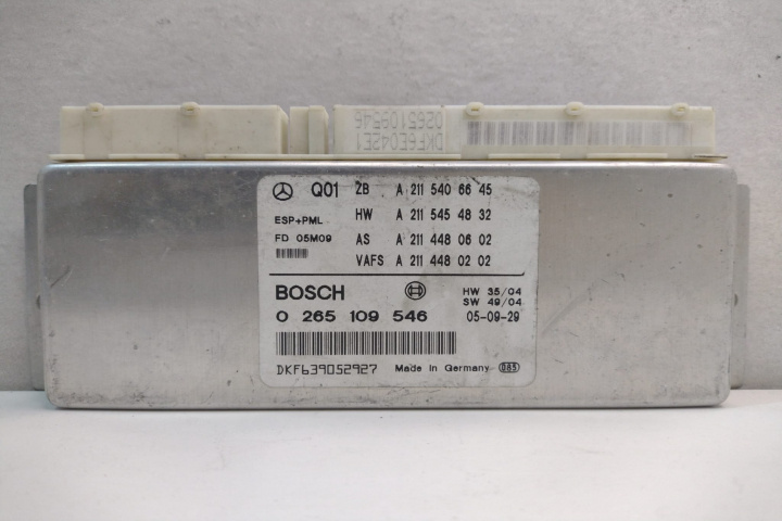 Calculator ESP Bosch Modul ASR 0265109546 / A2115406645 Mercedes-Benz E-Class W211/S211 [2002 - 2006]