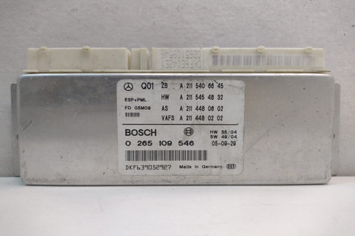 Calculator ESP Bosch Modul ASR 0265109546 / A2115406645 Mercedes-Benz E-Class W211/S211 [2002 - 2006...