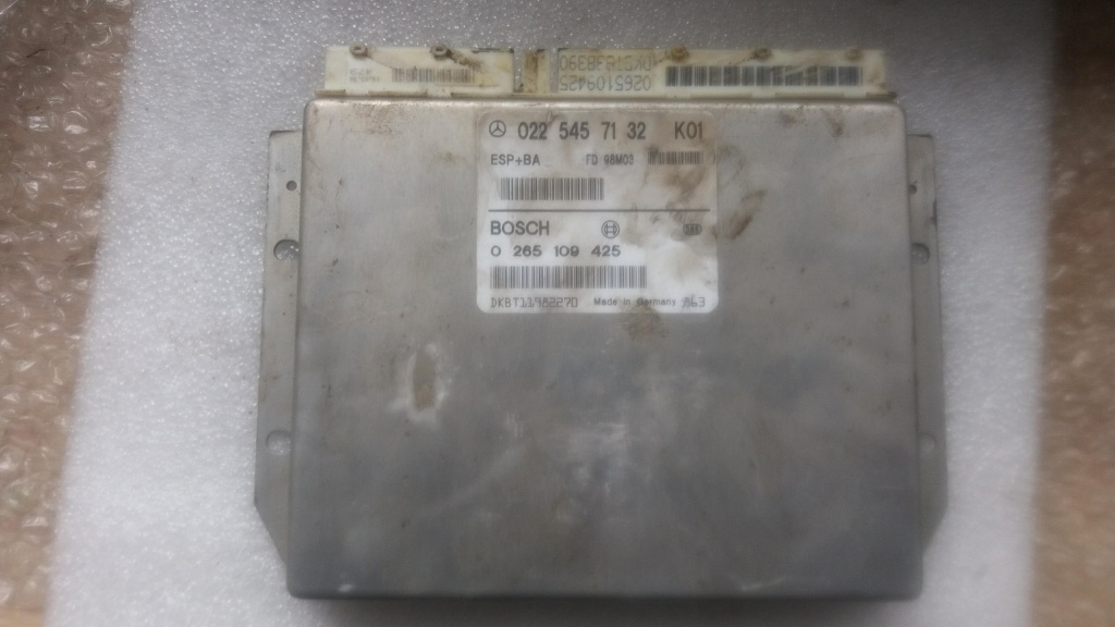 Calculator esp mercedes a-class w168 1.4 b 1997-2004 0265109425 0225457132