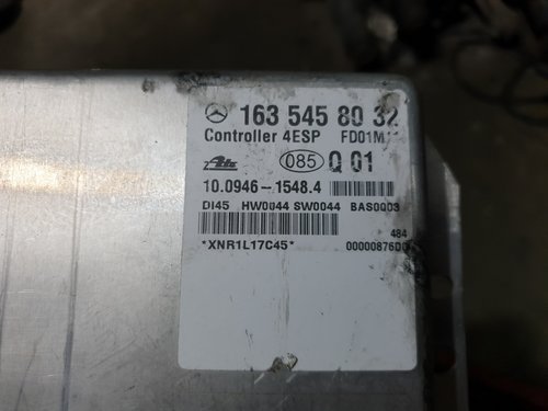 Calculator ESP Mercedes ML w163 1635458032