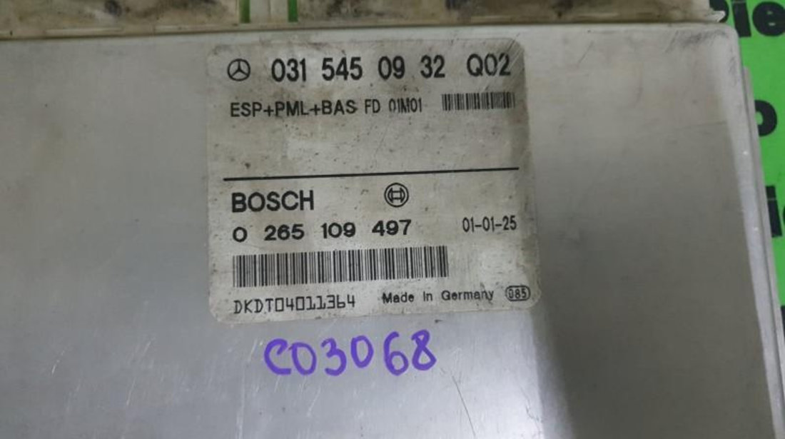 Calculator esp Mercedes S-Class (1998-2005) [W220] 0315450932