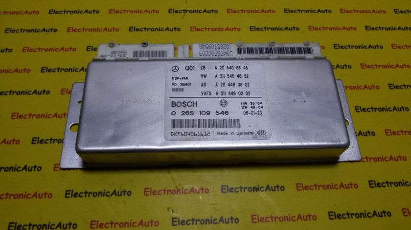 Calculator ESP PML Mercedes A2115406645, 0265109546