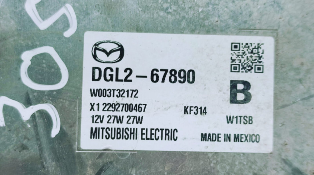 Calculator far xenon Dgl2-67890 Mazda 3 BP [2019 - 2022]