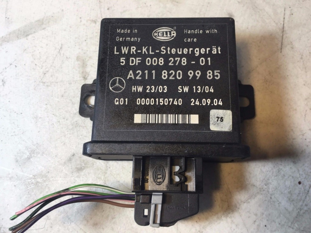 Calculator faruri adaptive Mercedes w211 A2118209985