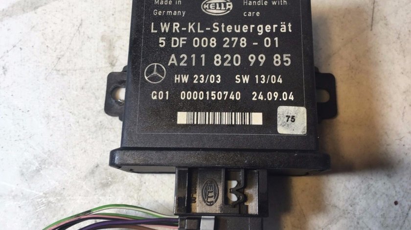 Calculator faruri adaptive Mercedes w211 A2118209985