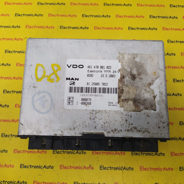 Calculator FFR MAN TGA, 461470001022, 81258057022