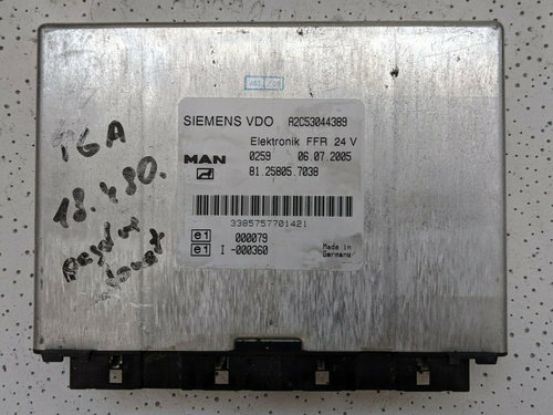 Calculator FFR, MAN TGA, A2C53044389, 81258057038,