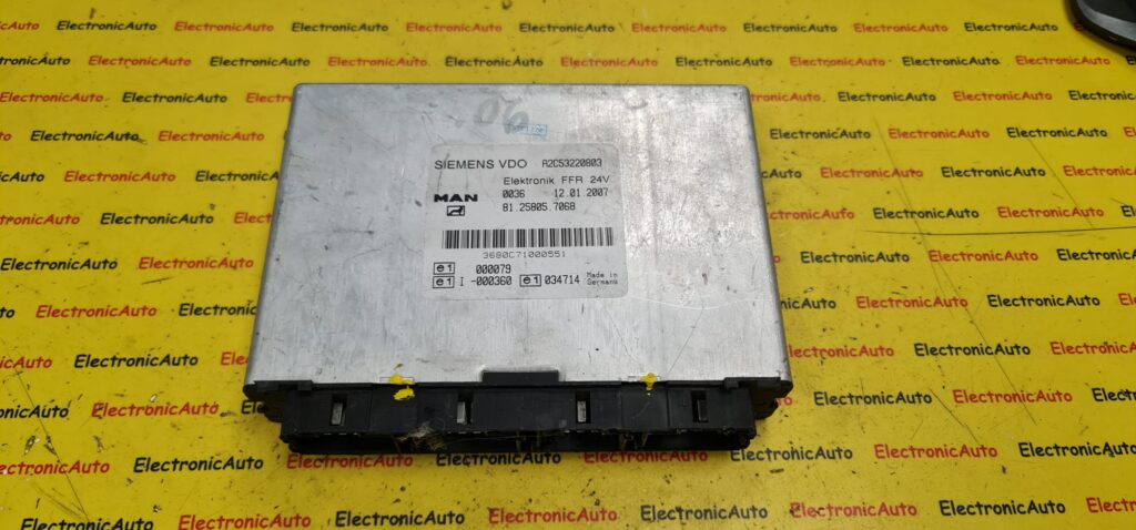 Calculator FFR MAN TGA, A2C53220803, 81258057068,