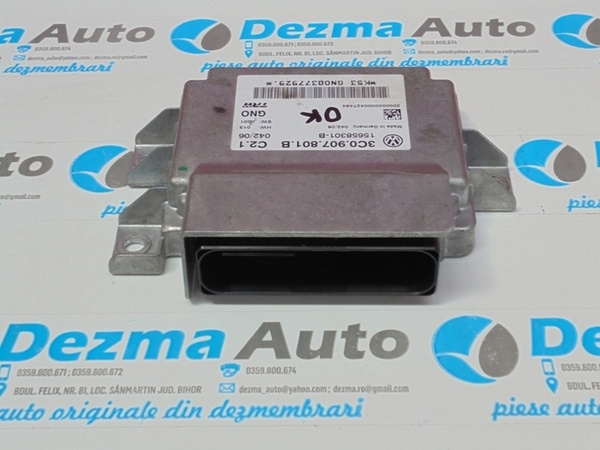 Calculator frana de mana 3C0907801B, Volkswagen Passat (3C2) (id:216856)