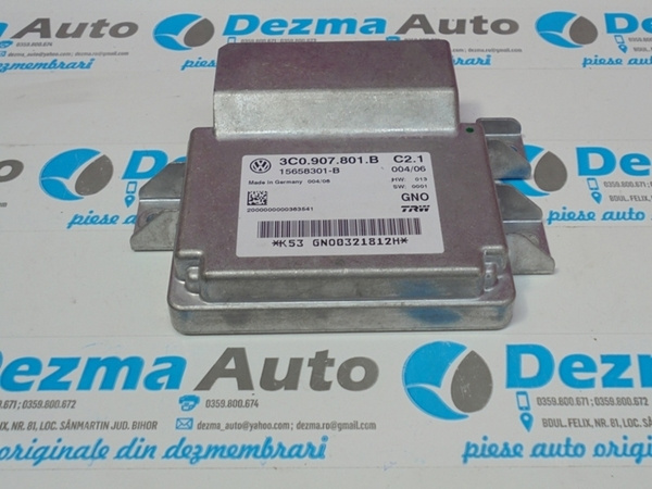 Calculator frana de mana 3C0907801B, Volkswagen Passat Variant (3C5) 2.0tdi (id:156612)
