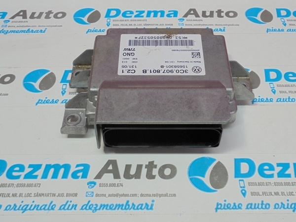 Calculator frana de mana 3C0907801B, Volkswagen Passat Variant (3C5) 2.0tdi (id:212087)