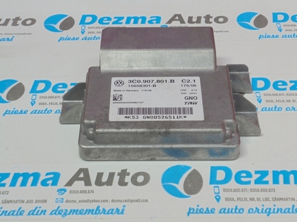 Calculator frana de mana 3C0907801B, Volkswagen Passat (3C2) 1.9 tdi (id:138937)