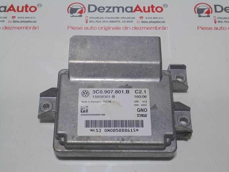 Calculator frana de mana, 3C0907801B, Vw Passat Variant (3C5) 2.0tdi (id:290079)