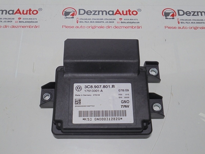Calculator frana de mana, 3C8907801B, Vw Passat (3C2) 2.0tdi (id:288302)