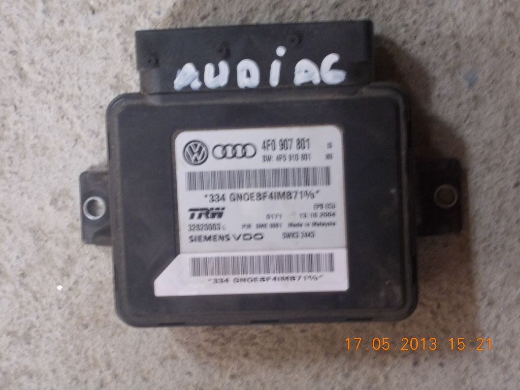 Calculator Frana De Mana 4f0907801 Audi A6 2005 2009