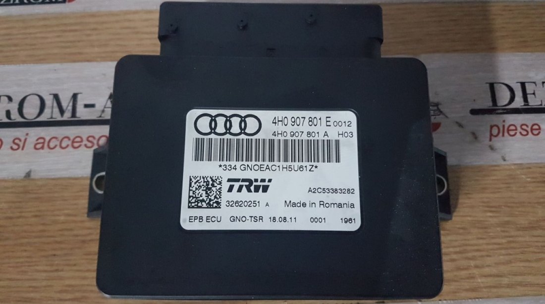 Calculator frana de mana 4h0907801e audi a6 4g