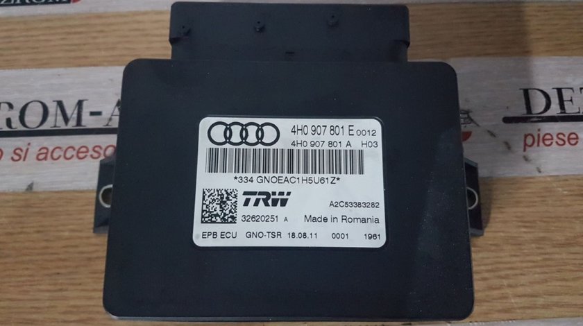 Calculator frana de mana 4h0907801e audi a7 4g