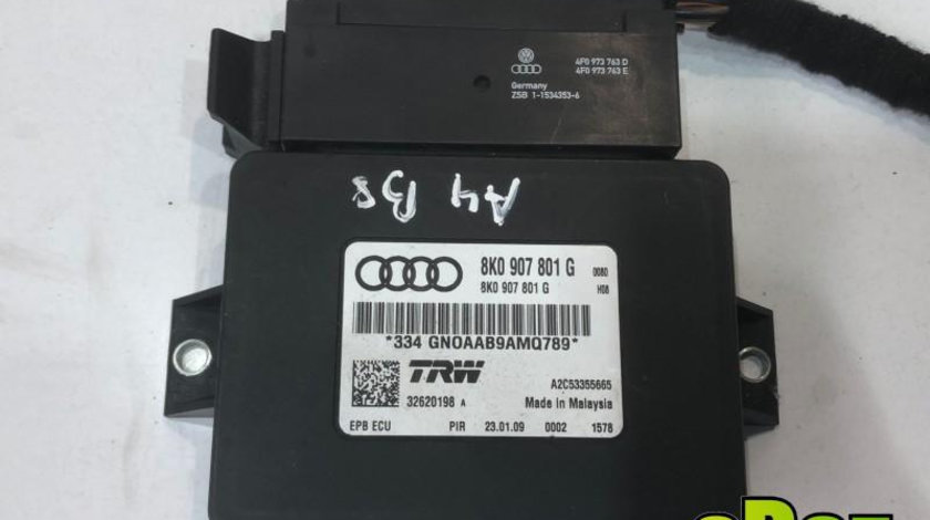 Calculator frana de mana Audi A4 (2007-2011) [8K2, B8] 8k0907801g