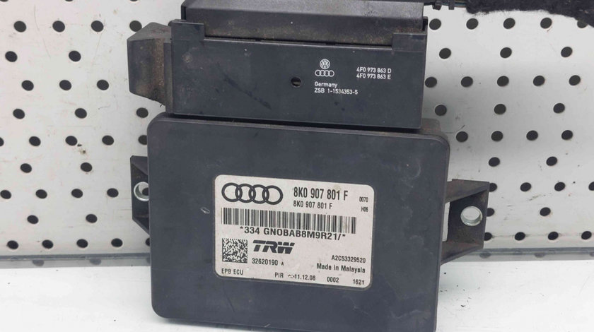 Calculator frana de mana Audi A4 (8K2, B8) [Fabr 2008-2015] 8K0907801F 2.7 TDI CGKA