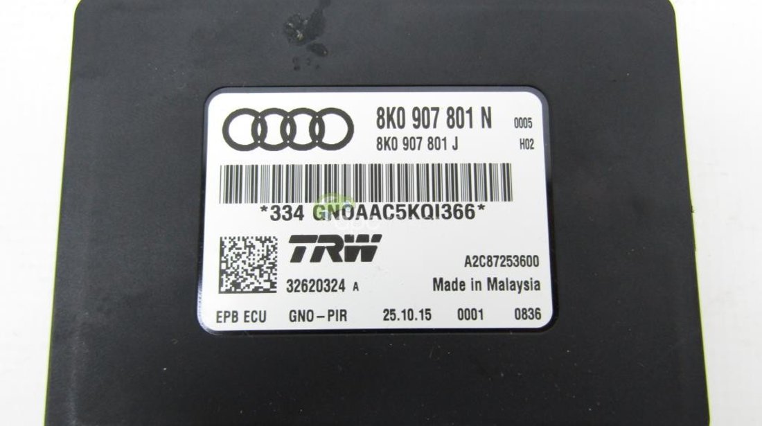 Calculator frana de mana Audi A4 B8 8K / A5 8T / RS4 / RS5 / Q5 - Cod: 8K0907801N