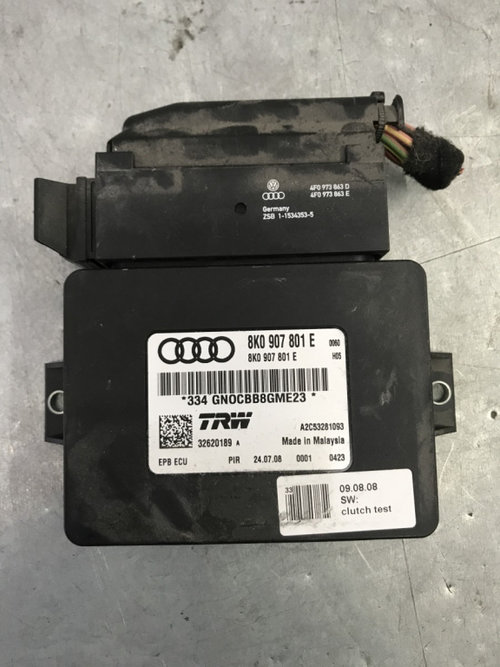Calculator frana de mana Audi A4 B8 Avant 2.0 TDI Multitronic LAT MMV LLA KSR 143cp sedan 2010 (8K09...