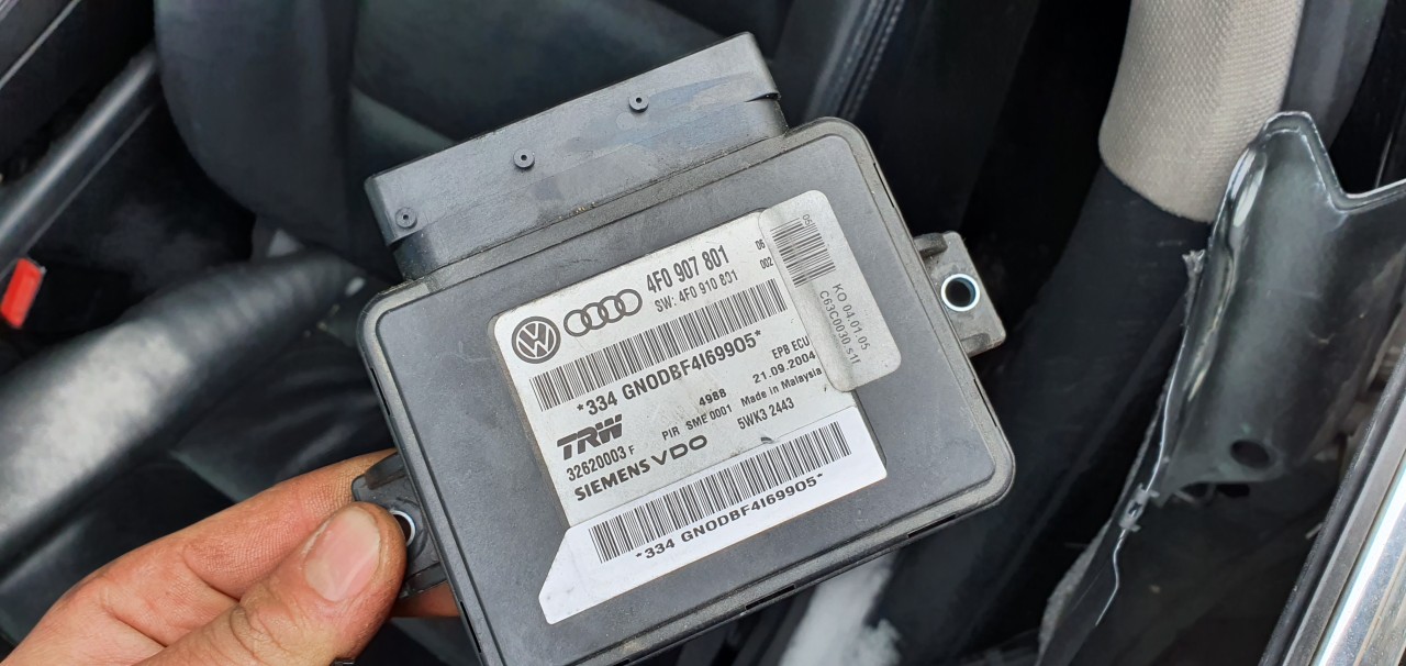 Calculator frana de mana AUDI A6 4F 2004 2005 2006 2007 2008 4f0907801