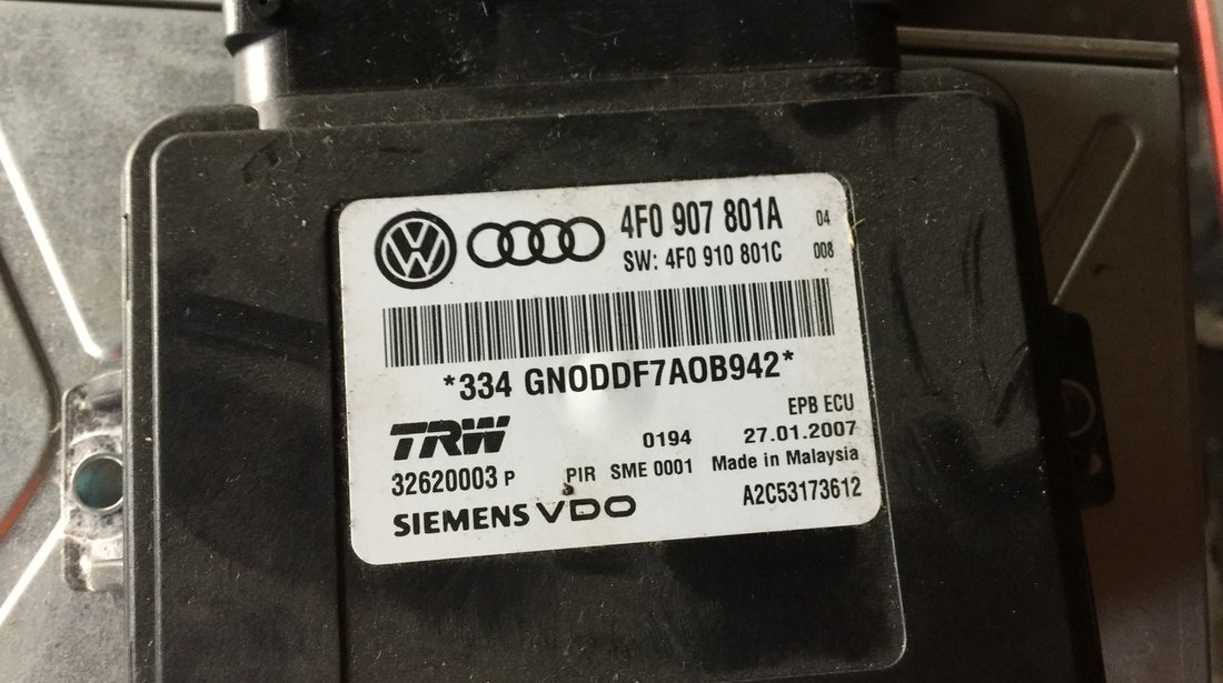 Calculator frana de mana AUDI A6 4F 2004 2005 2006 2007 2008