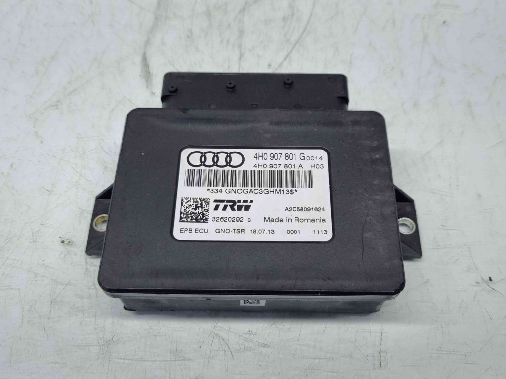 Calculator frana de mana Audi A6 (4G2, C7) [Fabr 2012-2017] 4H0907801G 2.0 TDI CGLC 130KW / 177CP
