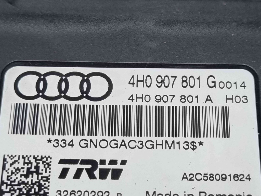 Calculator frana de mana Audi A6 (4G2, C7) [Fabr 2012-2017] 4H0907801G 2.0 TDI CGLC 130KW / 177CP