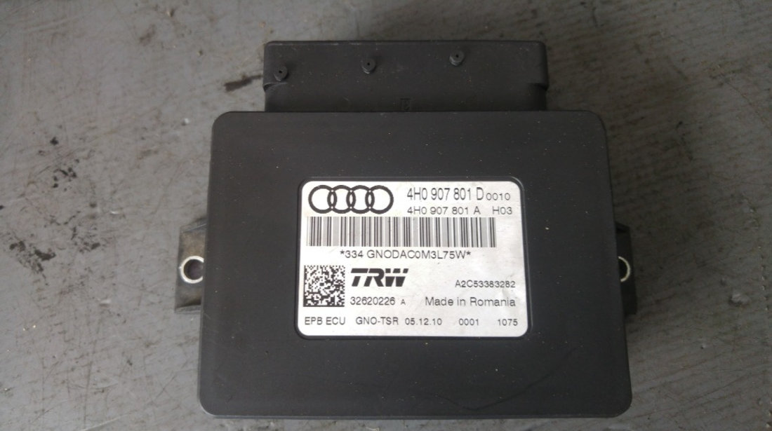 Calculator frana de mana audi a7 4g 3.0 tdi cla 4h0907801d