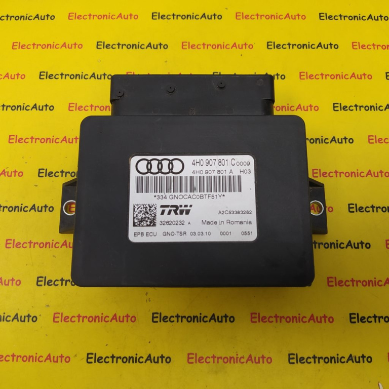 Calculator Frana De Mana Audi A7, 4H0907801C, 4H0907801A