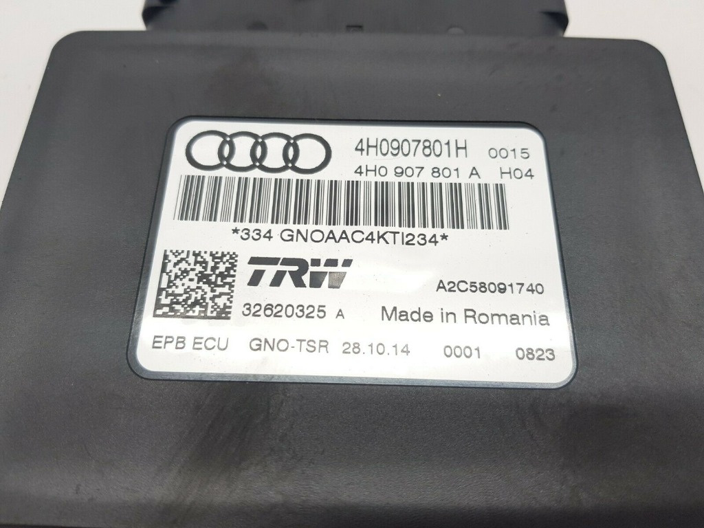 Calculator Frana De Mana Audi A8, 4H0907801H, 4H0907801A, A2C58091740,