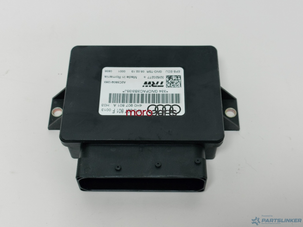 Calculator frana de mana AUDI A8 III (4H2, 4H8, 4HC, 4HL) [ 2009 - 2018 ], AUDI A7 (4KA) [ 2017 - > ], AUDI A6 IV Avant (4G5, C7, 4GD) [ 2011 - 2018 ] VAG OEM 4H0907801F / 4H0907801A