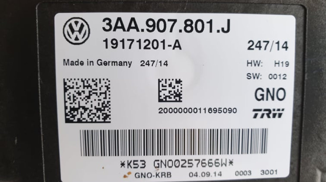 Calculator frana de mana Audi Q3 8U cod piesa : 3aa907801j