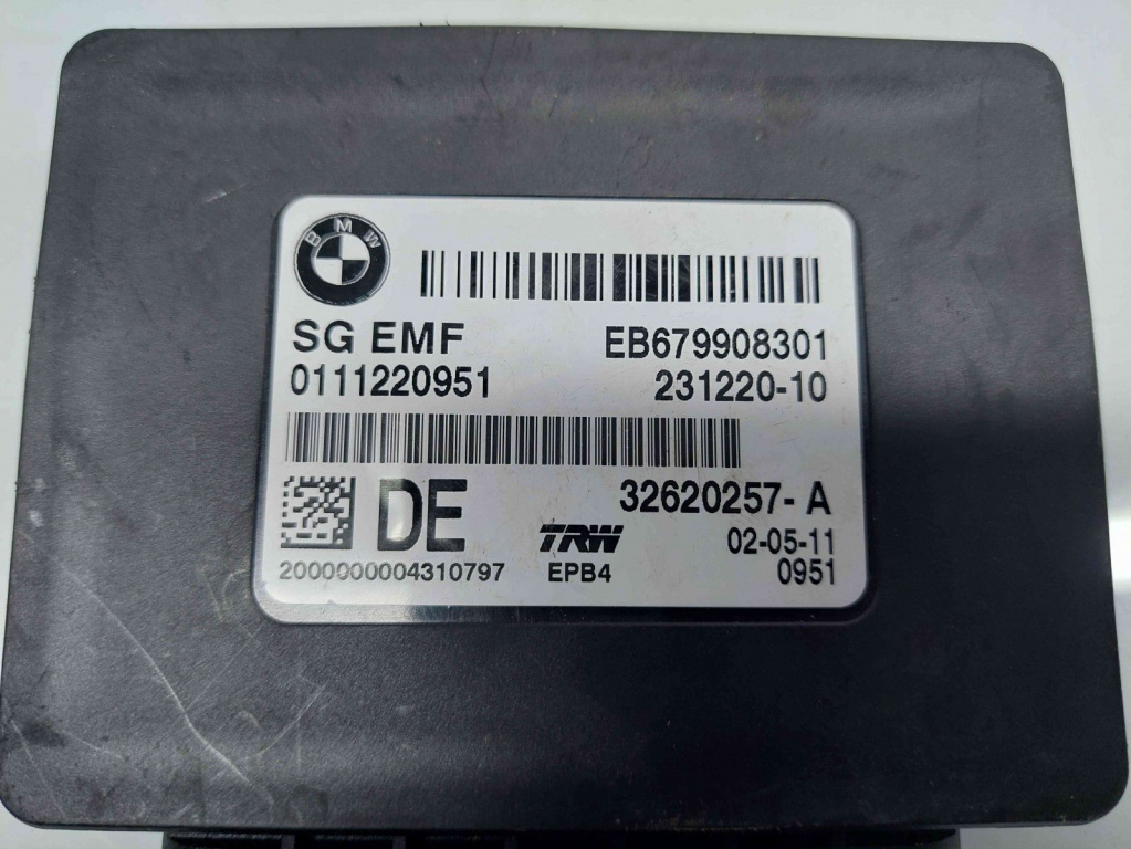 Calculator frana de mana Bmw 5 (F10) [Fabr 2011-2016] 6799083-01 2.0 N47 135