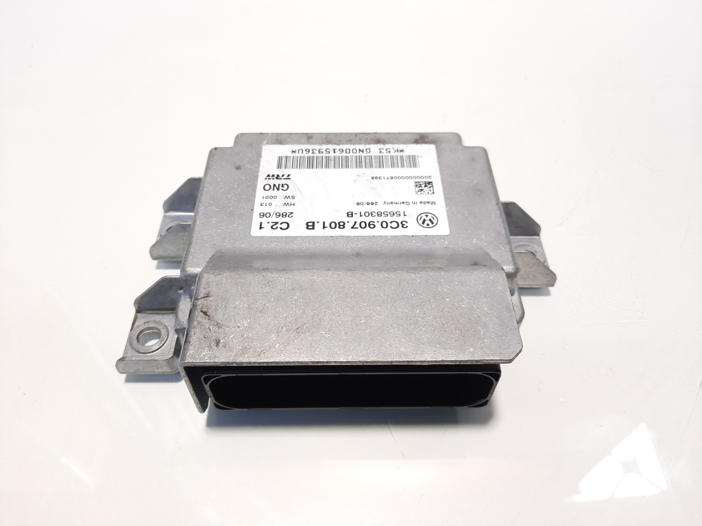 Calculator frana de mana, cod 3C0907801B, Vw Passat (3C2) (idi:538196)