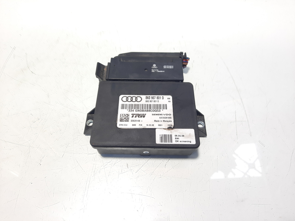 Calculator frana de mana, cod 8K0907801D, Audi A4 Avant (8K5, B8) (id:469199)