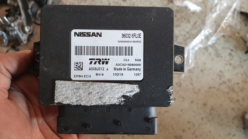 Calculator frana de mana Nissan Qashqai 2015 2016 2017 2018 2019