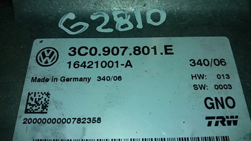 Calculator frana DE MANA TRW VOLKSWAGEN PASSAT 3C 3C0 907 801 E / 3C0907801E / 16421001-A / 16421001...