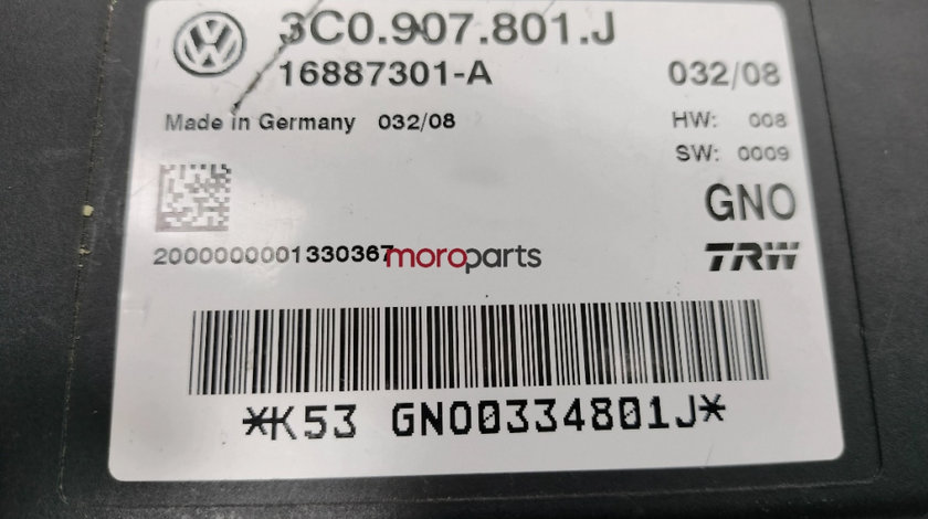 Calculator frana de mana Volkswagen Passat B6 (3C2) Berlina 2008 2.0 TDI OEM 3C0907801J