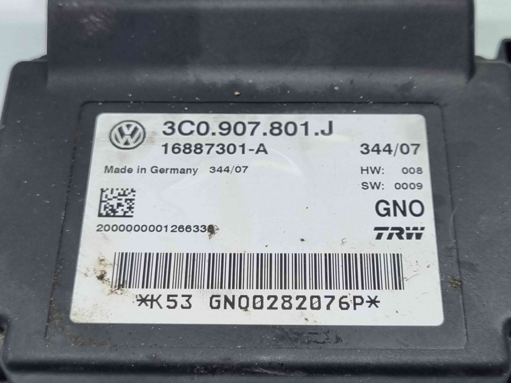 Calculator frana de mana Volkswagen Passat B6 (3C2) [Fabr 2005-2010] 3C0907801J 2.0 TDI BKP 103KW / 140CP