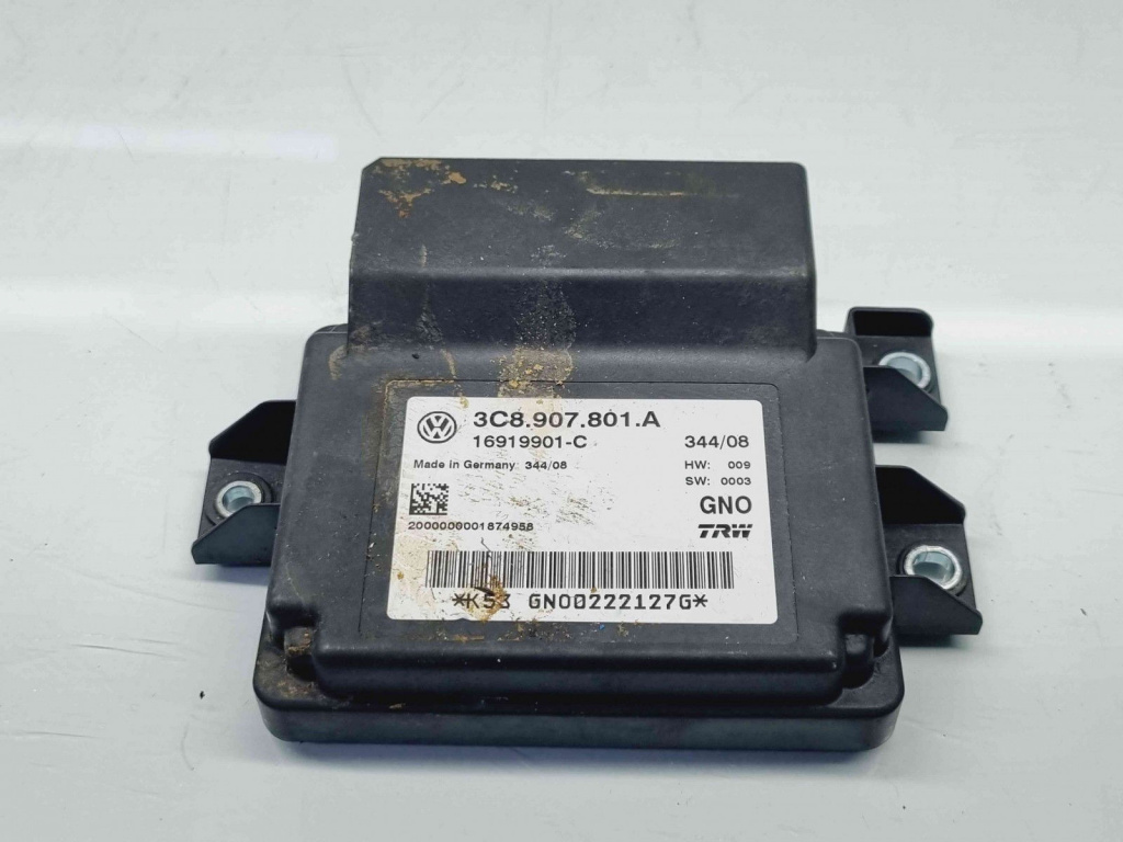 Calculator frana de mana Volkswagen Passat B6 Variant (3C5) [Fabr 2005-2010] 3C8907801A 2.0 TDI CBAB 103KW / 140CP